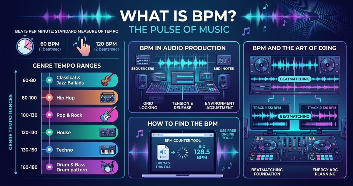 BPM Explained - Tempo, Rhythm and Why It Matters in Music